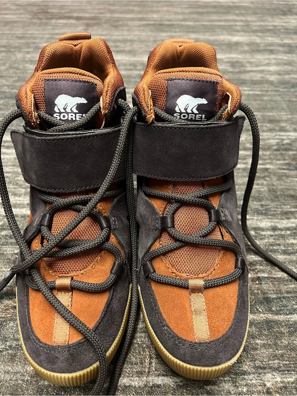 SOREL Out N About Waterproof Wedge Shoes - 6.5